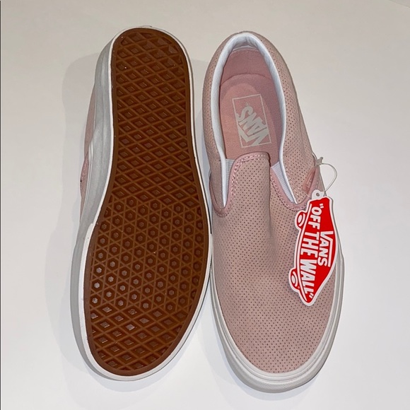 Vans Shoes - Vans Perf Suede Slip-On Peachskin Shoes
